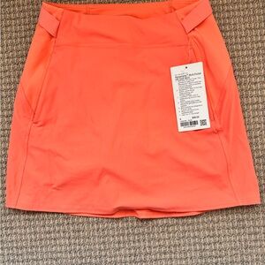 Lululemon Coral Warpstreme Multi-Pocket HR Golf Skort